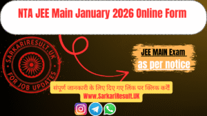NTA JEE Main 2026 NTA JEE Main 2026 Apply Online